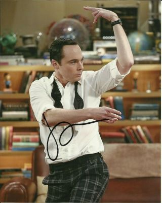 Jim Parsons Signed Big Bang Theory Photo Uacc Reg 242 (4)