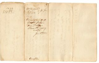 Edward Tiffin 1st Ohio Governor 1803 - 07 1800 Northwest Territory Signed Document 3