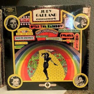 Judy Garland - Concert (double Album) - 12 " Vinyl Record Lp -