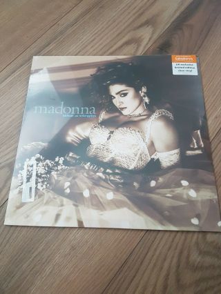 Madonna - Like A Virgin - Clear Vinyl Lp And Sainsburys