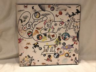 Led Zeppelin Iii 3 Album Lp Vinyl 1970 Atlantic Records Sd 19128