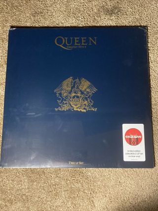 Queen Greatest Hits Vol 2 Exclusive Blue Colored Vinyl 2x Lp