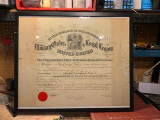 Rutherford B Hayes Autograph - Post Civil War Document