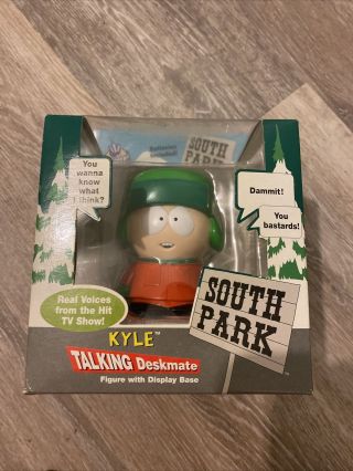 South Park Talking Deskmate Kyle 1998 - Comedy Central - Vintage