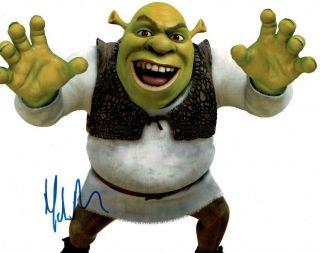 Mike Myers Autograph Signed Photo - Shrek - Aftal Uacc Registered Dealer