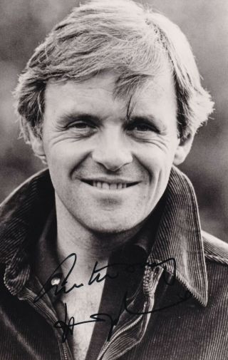 Anthony Hopkins Autograph Hand Signed Photograph The Silence Of The Lambs
