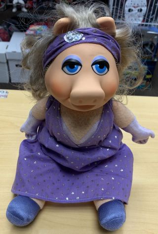 Fisher Price Miss Piggy Dress Up Doll Muppets 13” 2