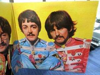 SGT.  PEPPERS LONELY HEARTS CLUB BAND BEATLES 1967 SLEEVE,  POSTER SMAS 2653 3