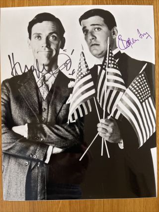 Stephen Fry & Hugh Laurie Hand Signed 10x8 Sized Photograph Autograph