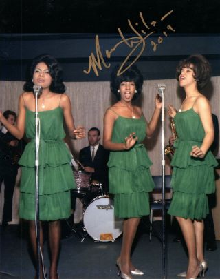 Mary Wilson Hand Signed 8x10 Color Photo,  Best Pose With The Supremes