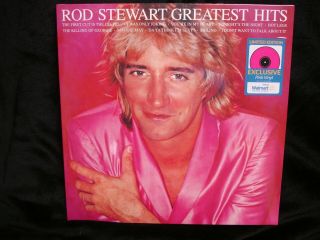 Rod Stewart Greatest Hits Walmart Exclusive Limited Edition Pink Vinyl Lp