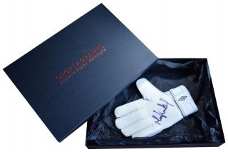 Mark Crossley Signed Goalkeeper Glove Autograph Gift Box Nottingham Forest