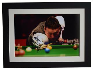 Jimmy White Signed Autograph 16x12 Photo Display Snooker Memorabilia Aftal