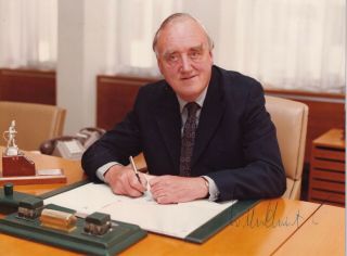 William Whitelaw Autograph Hand Signed Photograph Politics Conservative