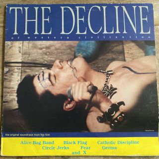 ‘the Decline Of Western Civilization’.  Various Artists.  1980.  Rare