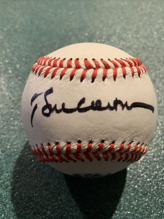 President Bill Clinton Signed Autographed Baseball W/coa