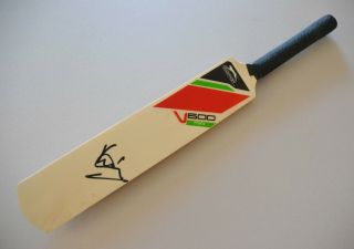 Sir Ian Botham Signed Mini Cricket Bat England Autograph Beefy Memorabilia