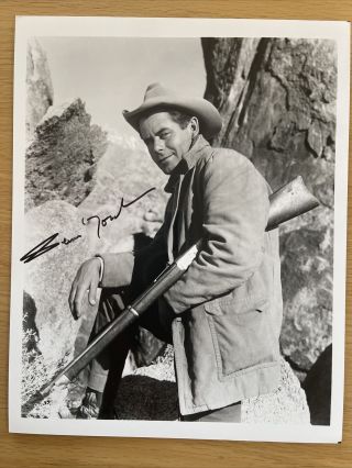 Glenn Ford Hand Signed 10x8 Sized Photograph Autograph