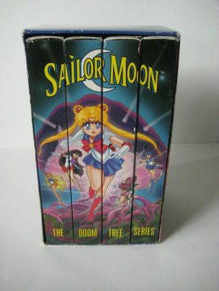 Sailor Moon: The Doom Tree Series [vhs] 1995 Box Set