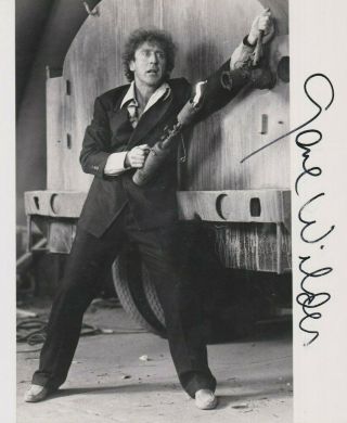 Gene Wilder Hand Signed 10x8 Photo Autographed