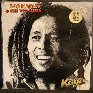 Vintage Reggae Bob Marley & The Wailers Kaya Limited Edition Shrink -