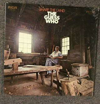 The Guess Who " Share The Land " Factory Lp On Rca Lsp 4359