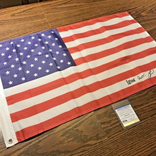 Robert O’Neill Signed Autographed American Flag 18x30 - PSA ITP 3