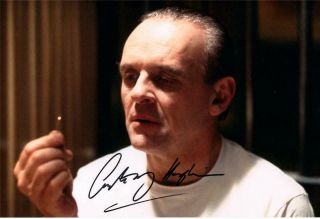 Anthony Hopkins - Silence Of The Lambs Signed 12x8 Inch Photograph With