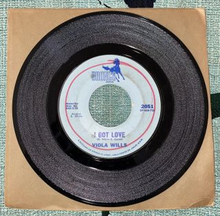 Viola Wills I Got Love Lost Without The Love Of My Guy 45 Rpm 7 Inch Record Soul