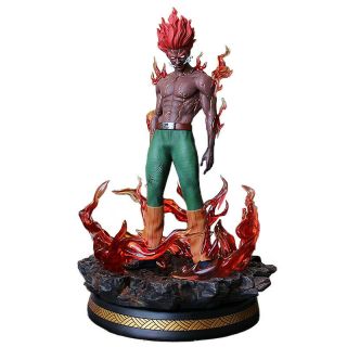 Naruto Might Guy 1/7 Scale Resin Statue Pvc Figure Painted Model Led Light Nobox