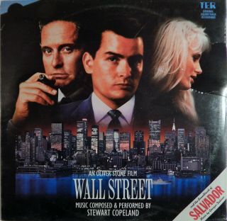 Wall Street / Salvador (1987 Copeland / Delerue) Soundtrack Vinyl Mike Douglas