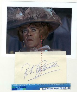 Peter Butterworth Vintage Signed Card Aftal 145