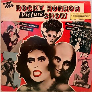 The Rocky Horror Picture Show - Soundtrack Vinyl Lp - 1975 Osv - 21653 Vg,