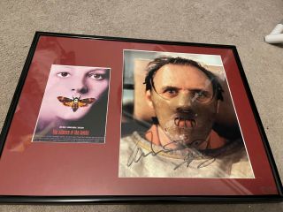 Anthony Hopkins Signed 16x12 Photo The Silence Of The Lambs