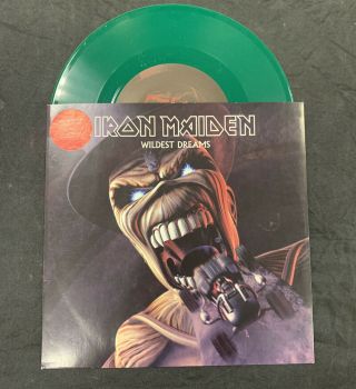 Iron Maiden - Wildest Dreams - 2003 Ltd.  Edition 7 " Single Green Vinyl