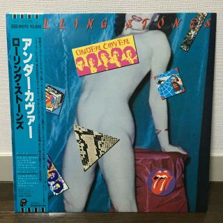 Rolling Stones / Under Cover Japan Issue Lp W/obi,  Insert,  Inner