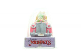 1989 MUPPETS - Miss Piggy & Kermit The Frog Floating Soap Dish - 3