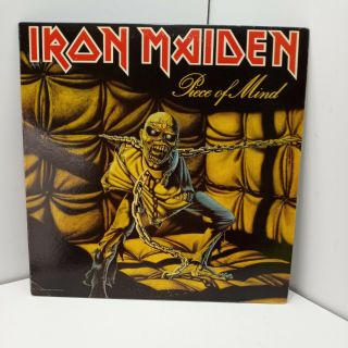 Piece Of Mind By Iron Maiden (vinyl,  1983,  Emi)