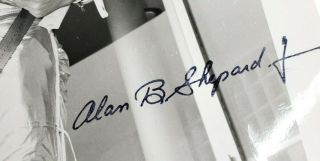 Alan B.  Shepard Astronaut Autopen Autographed 8x10 NASA Photo Freedom 7 1960 2