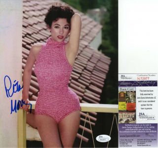 Rita Moreno In - Person Signed 8x10 W/ Jsa N72977 West Side Story