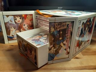 Haruhi Suzumiya Limited Edition Box Set Dvds Cds 1 - 4