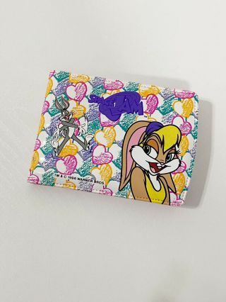 Vintage 1996 Space Jam Lola Bunny Bugs Bunny Wallet Pink Hearts