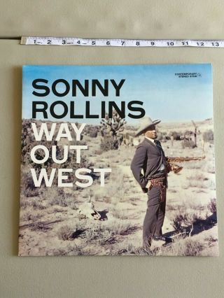Sonny Rollins Way Out West Vinyl Lp Record Album Contemporary Stereo S7530