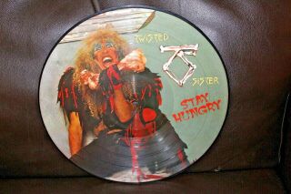 Twisted Sister Stay Hungry Picture Disc 1984 Mexico 12” Lp Limited Ed Hard Rock
