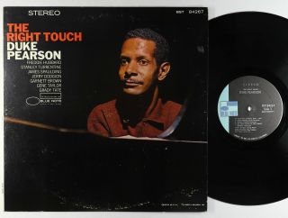 Duke Pearson - The Right Touch Lp - Blue Note - Bst 84267 Rvg Vg,