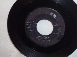 Northern Soul 45 Johnnie Mae Matthews " Mr.  Fine/some Day " 1959 Northern 3729