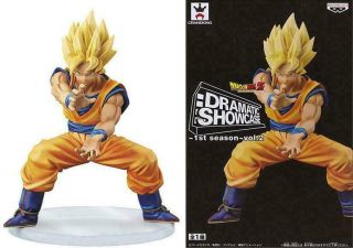 Goku Father/son Kamehameha Dramatic Showcase Figure Dragon Ball Z Banpresto