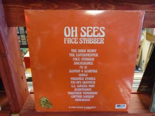 Oh Sees Face Stabber 2x LP vinyl [Garage Rock 22nd Album Castleface] 2