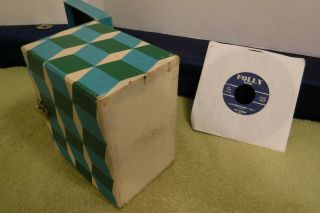 Cube Platter - pak No.  740 45 RPM Vinyl Record Case,  Carrying/Storage Case & Records 3
