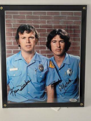Randolph Mantooth Kevin Tighe Emergency Signed Autograph 8x10 Picture